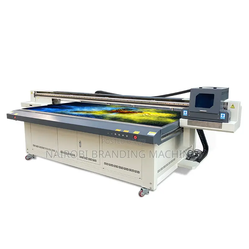 130*250cm Uv Flatbed Printing Machine With Ricoh Gen 5 Printheads
