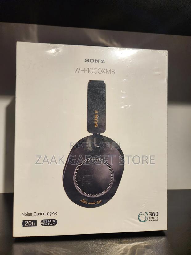 Sony Headsets With Noise Canceling Mic -Wh-1000xm8