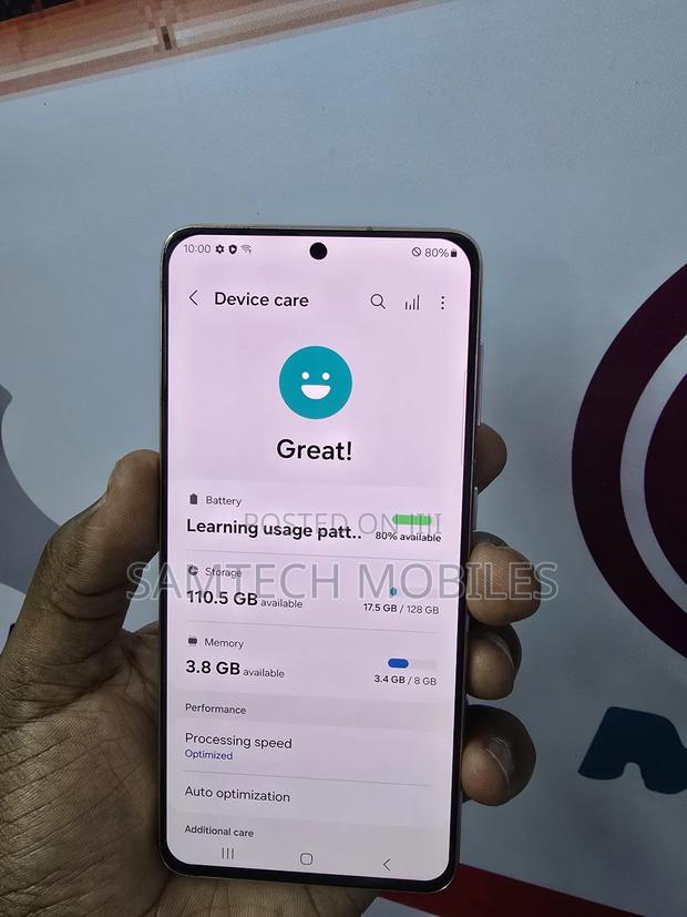 Samsung Galaxy S21 5G 128 GB Gold - thumbnail 5