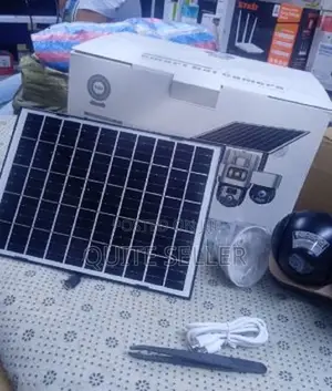 Triple Lens 4g Solar PTZ Camera PTZ Control With Night Vision