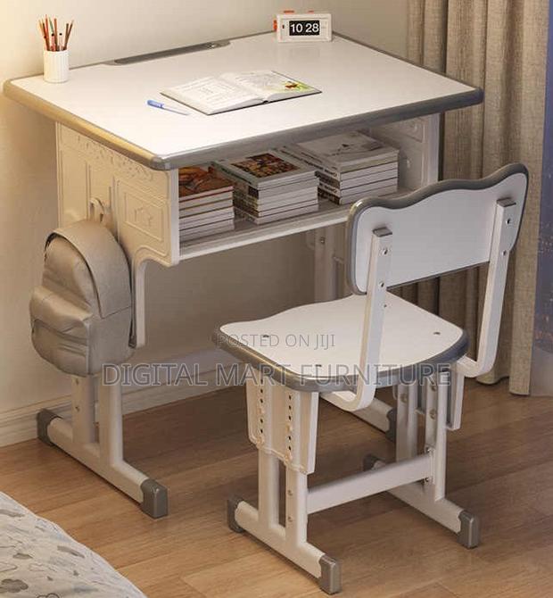 Brown Children Study Class Desk and Chair - thumbnail 5