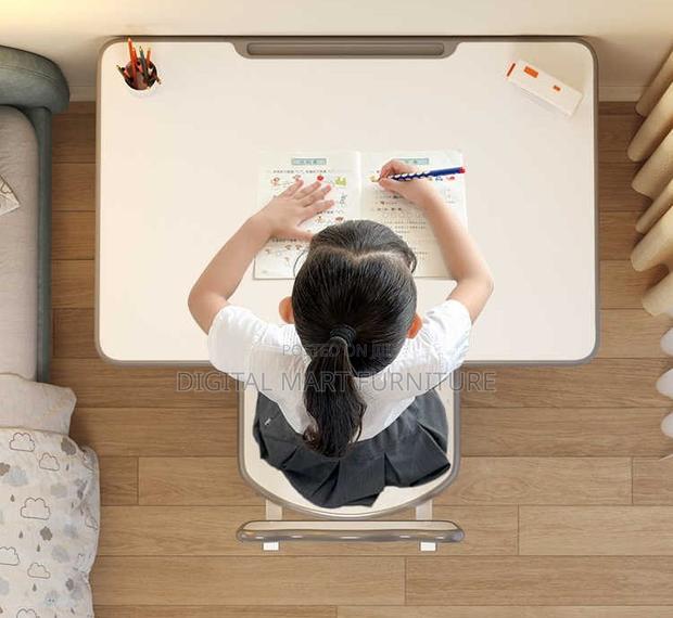 Brown Children Study Class Desk and Chair - thumbnail 7