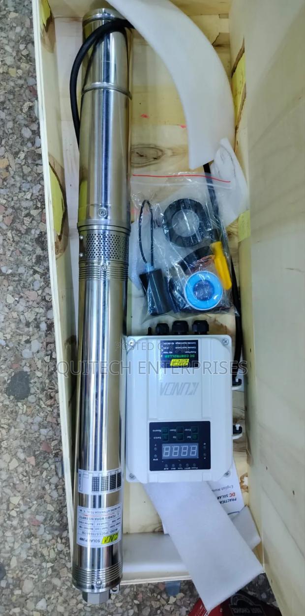 750w Solar Submersible Pump 110m With 1" Outlet - main view