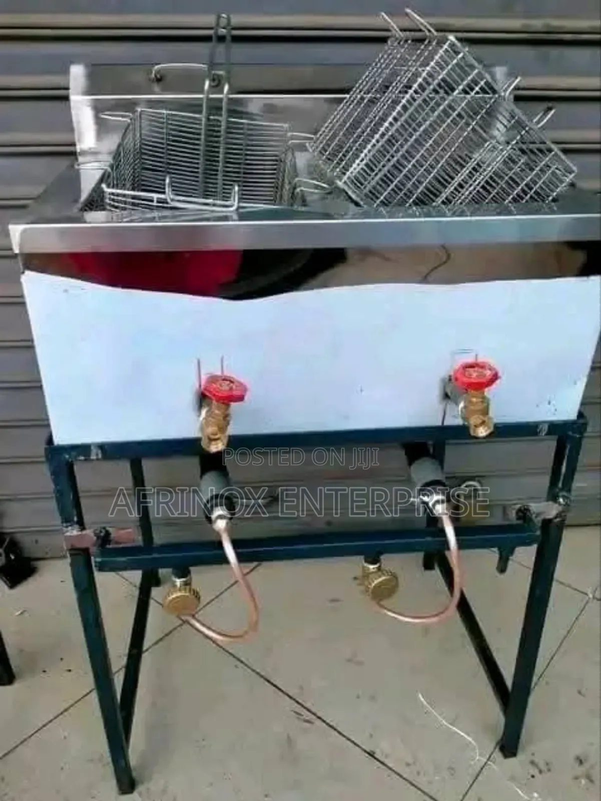Double Well Chips Fryer