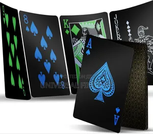 Black Poker Card