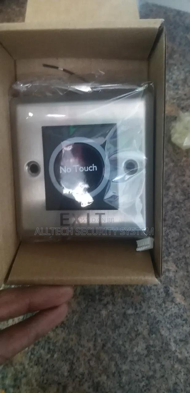 No Touch Exist Button That Has a Remote - main view