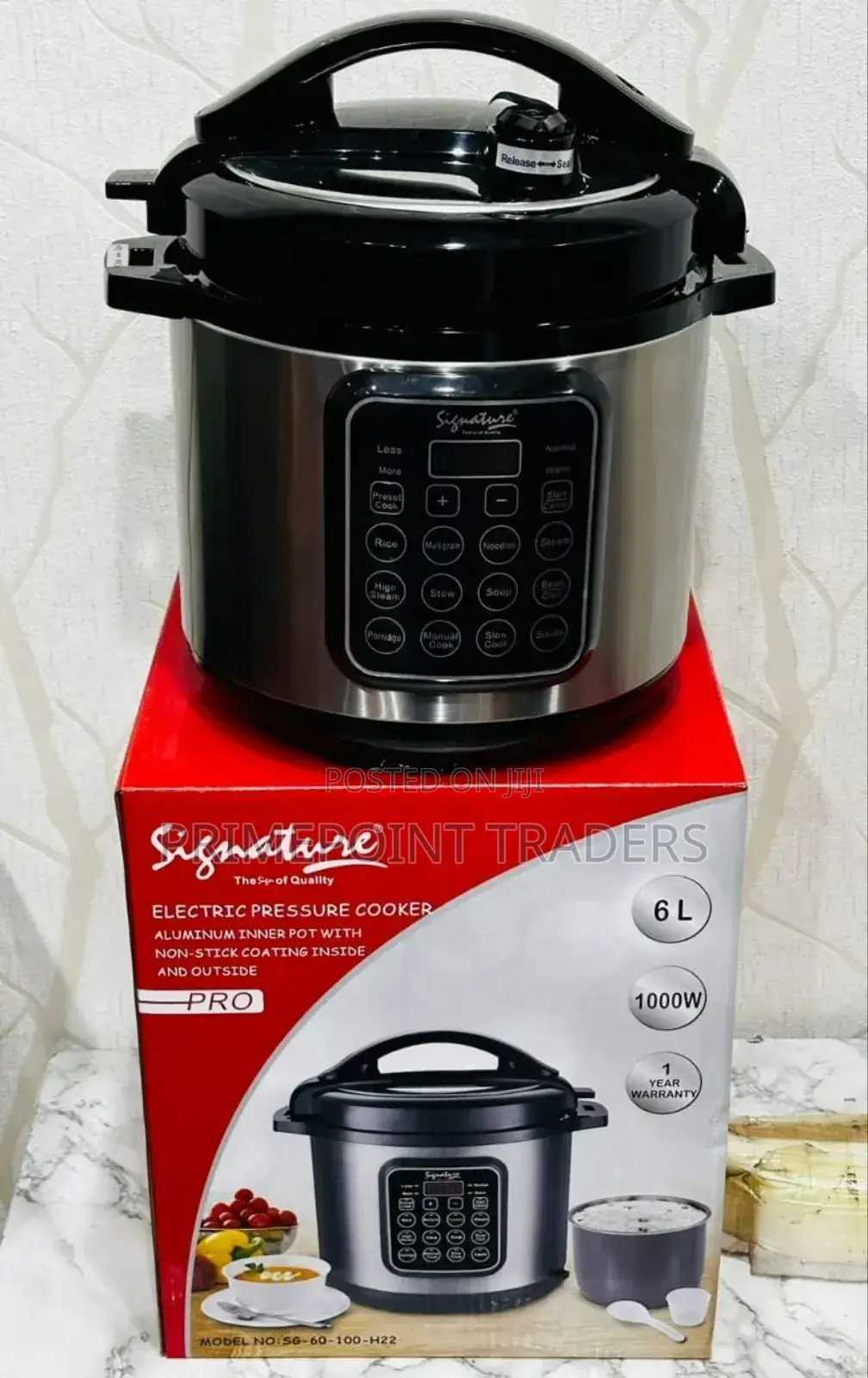 Signature 6 Litres Electric Pressure Cooker