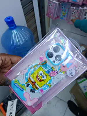 Wequile iPhone 16 Pro Max Spongebob Squarepants Magsafe Case
