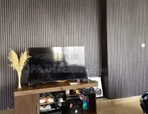 Tv Backdrop Fluted Wall Panels