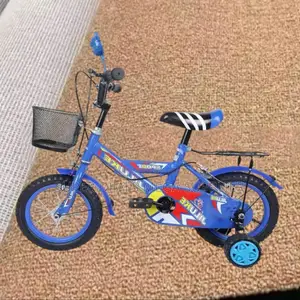 12 Inch Children Bike Colorful Fun Safe Cartoon Bike Training Wheels