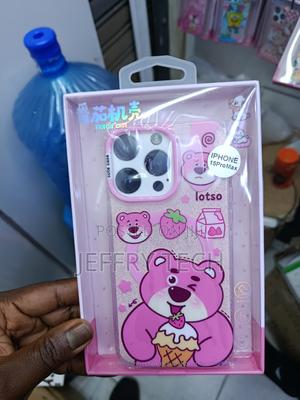 Reaser iPhone 15 Pro Max Cartoon Lotso Bear Disney Magsafe Case - thumbnail 2