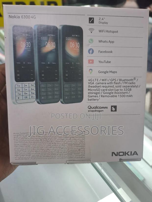 New Nokia 6300 Black - thumbnail 2