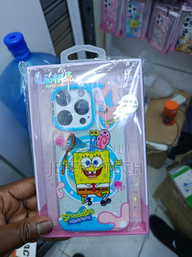 Armica iPhone 16 Pro Max Spongebob Disney Cartoon Magsafe Case