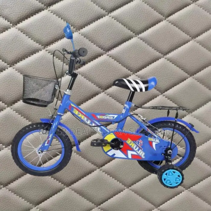 12 Inch Children Bicycle Colorful Design Comfy Seat Training Wheels