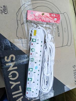 6way Quality Surge Protector 10m Extension - thumbnail 2