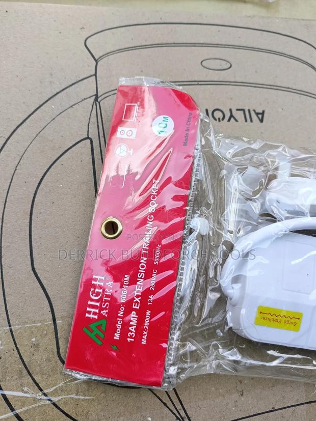 6way Quality Surge Protector 10m Extension - thumbnail 4