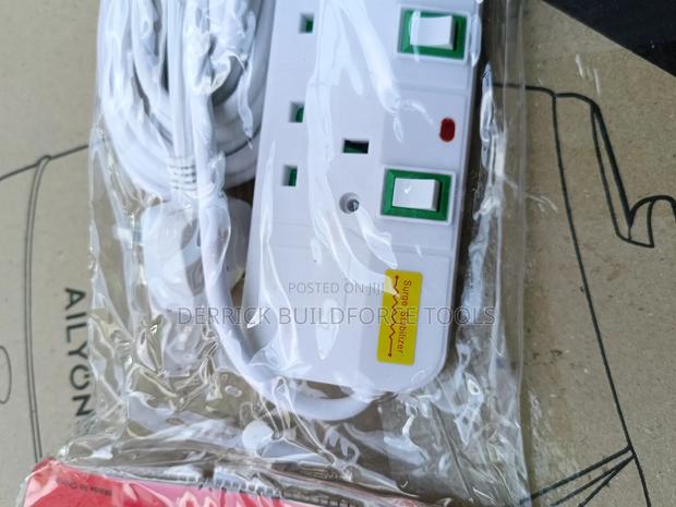 6way Quality Surge Protector 10m Extension - thumbnail 5