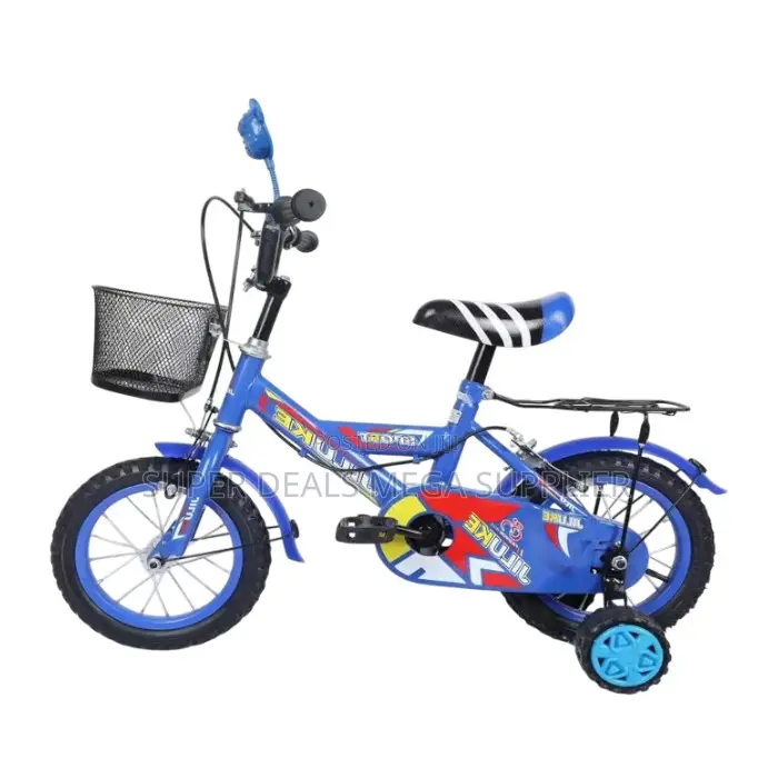 12 Inch Children Bike Basket Comfy Seat Fun Safe Cartoon Bike