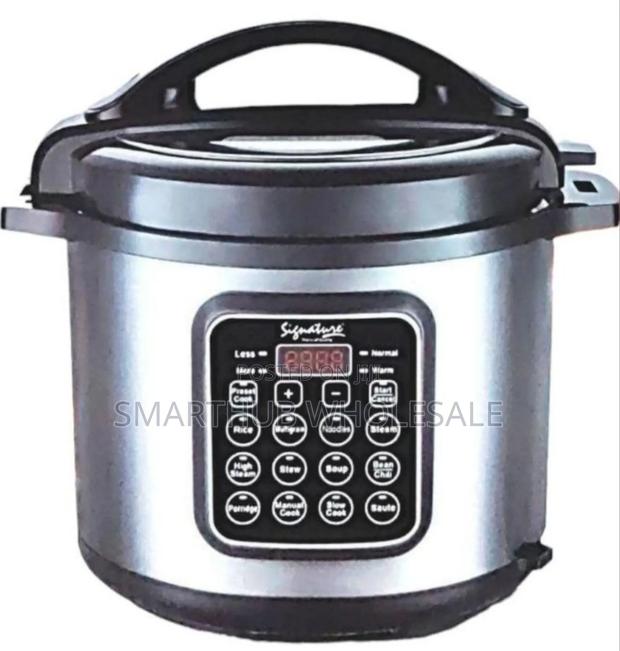 8 Litres Signature Electric Pressure Cooker - main view