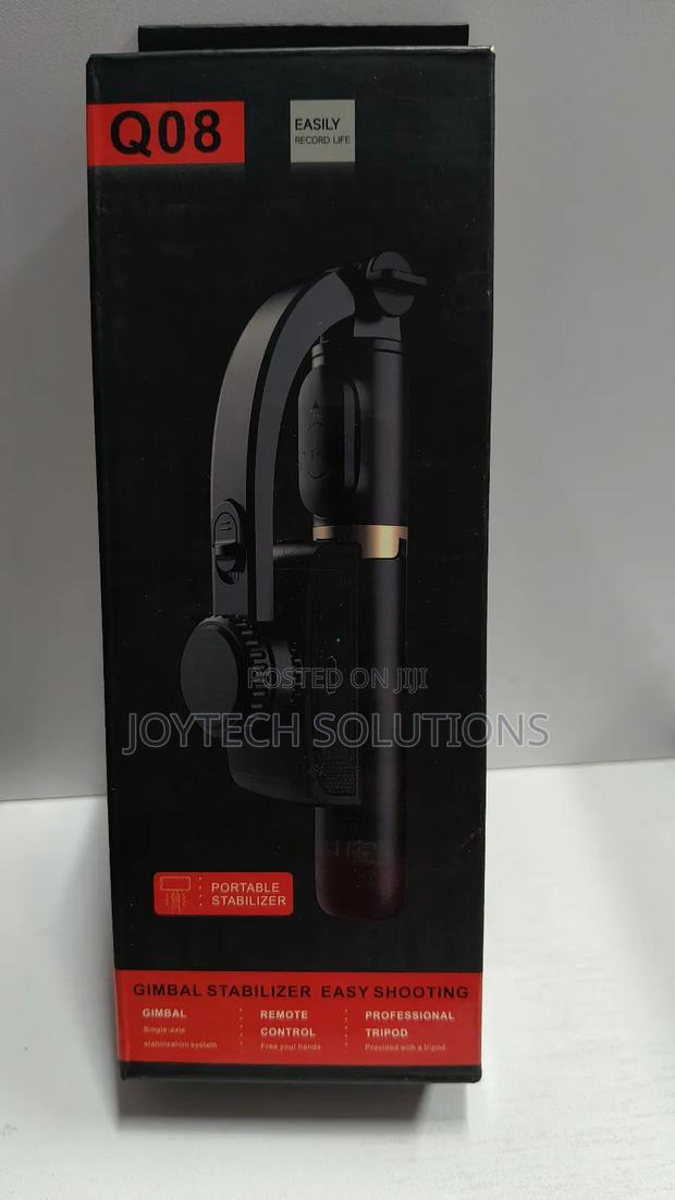 Q08 Adjustable Selfie Gimbal Tripod Stand - main view