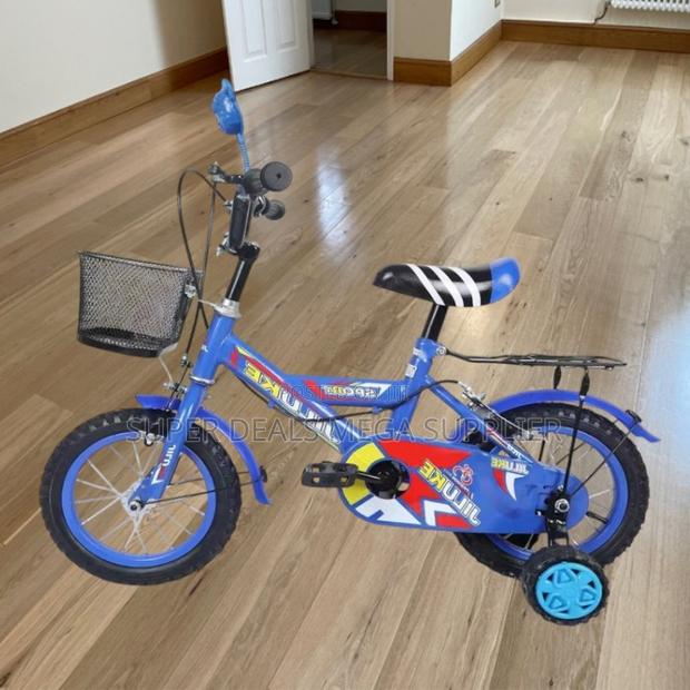 12 Inch Children Bicycle Cartoon Colorful Design Training Wheels