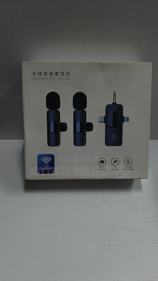 Lavalier Recording Microphone With 2 Microphones - main view