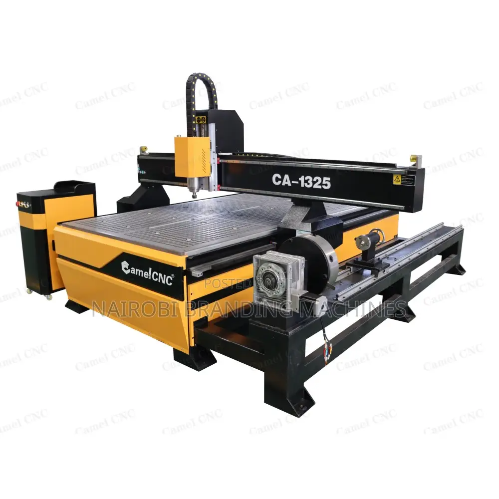4 Axis CNC Router Metal Cutting Machine 3d Wood Carving