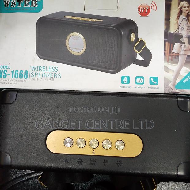 Ws 1668 Wireless Bluetooth Speaker Original - main view
