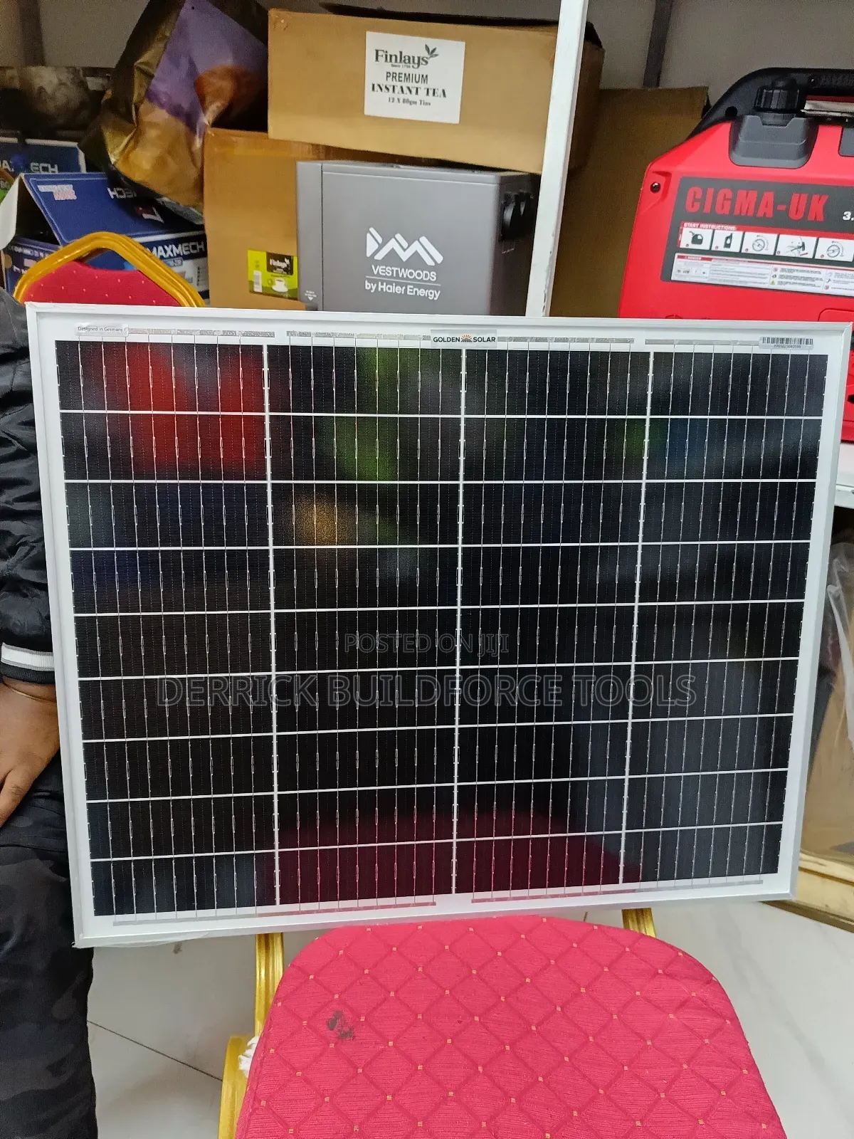 50w Golden Solar Panel