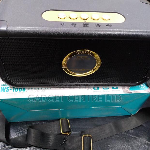 Wster Bluetooth Speaker Brand New - thumbnail 2