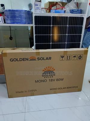 80watts Golden Solar Panel - main view