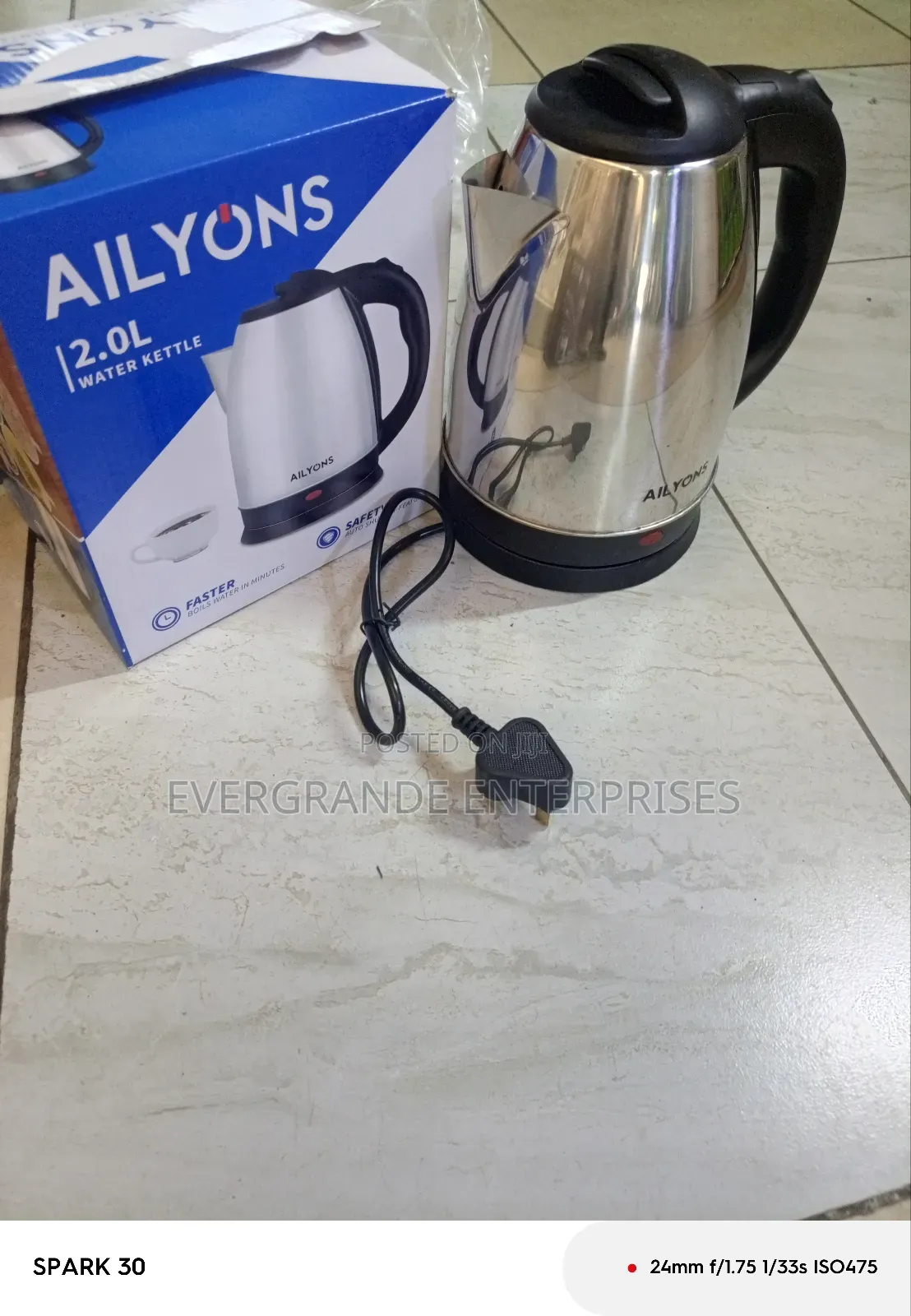 " Electric Kettle " Ailyon Electric Kettle
