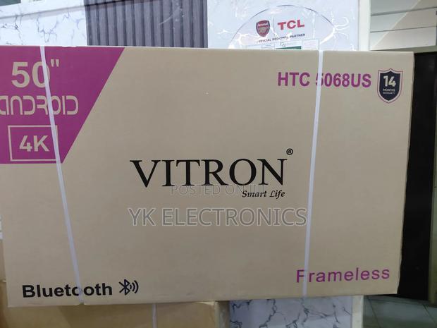 Vitron 50 Inch Smart Android Frameless Tv – Htc5068us - thumbnail 2