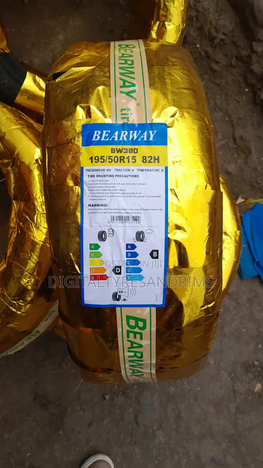195/50r15 Bearway Tyres Brand New