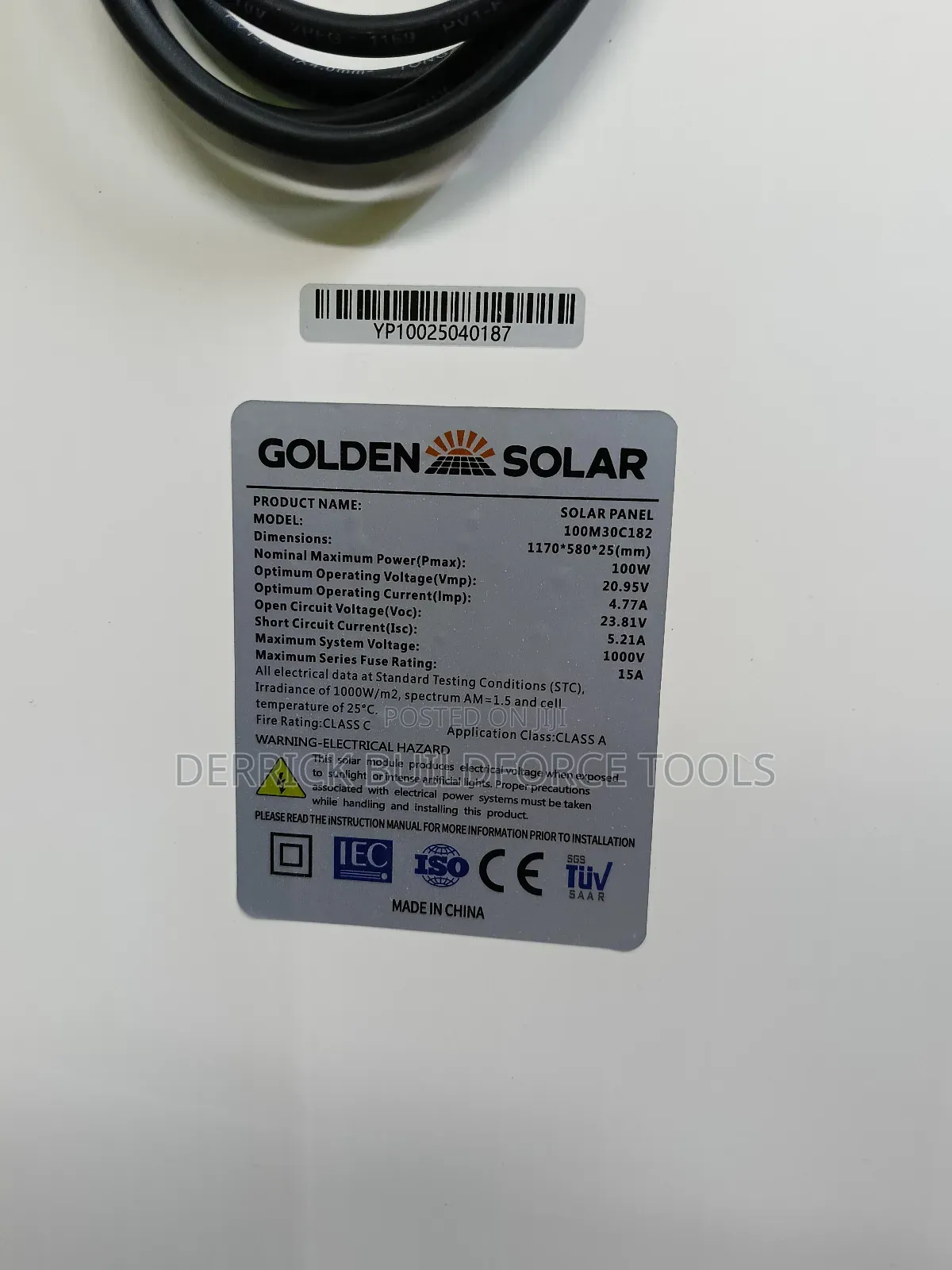 100watts Solar Panel