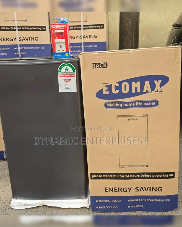 Ecomax 138 Litres Dark Silver Double Door Refrigerator