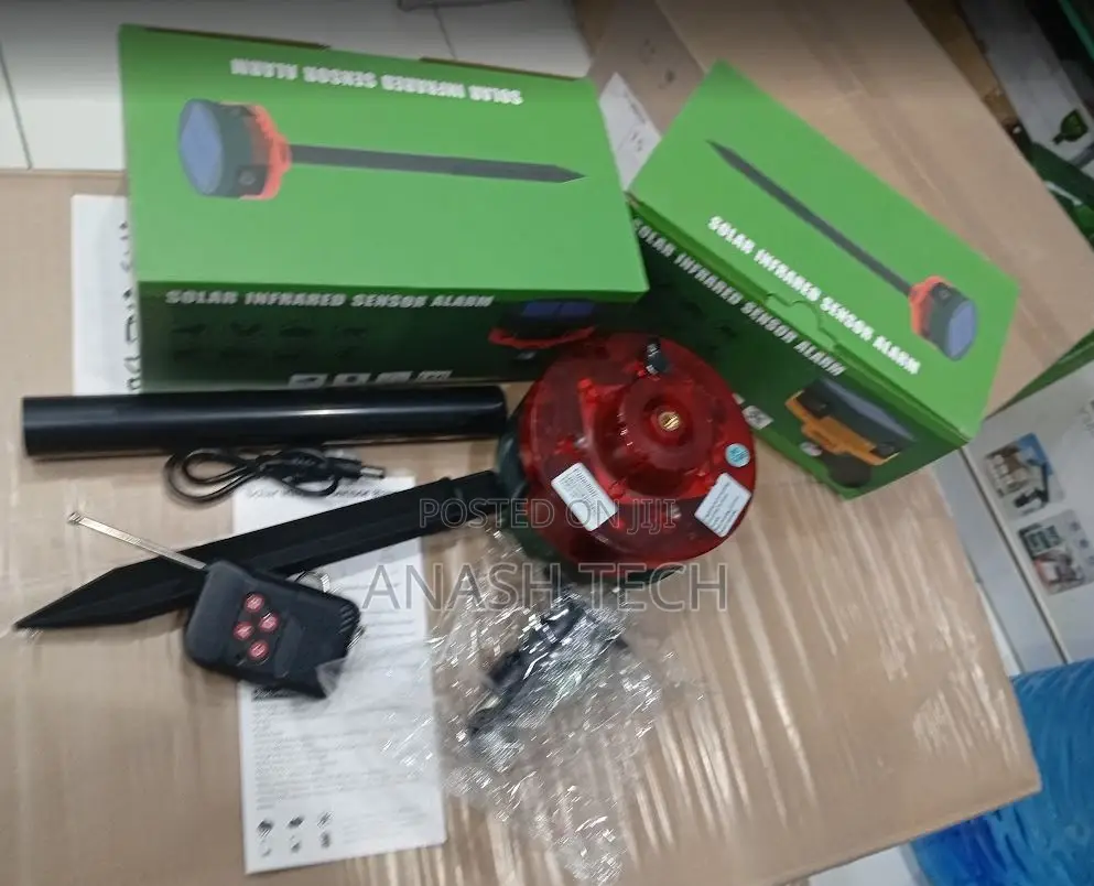 Solar Infrared Sensor Alarm Farm Birds