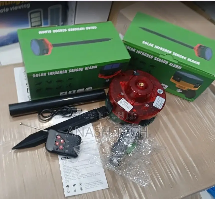 Solar Infrared Sensor Alarm Farm Birds and Animal Scare