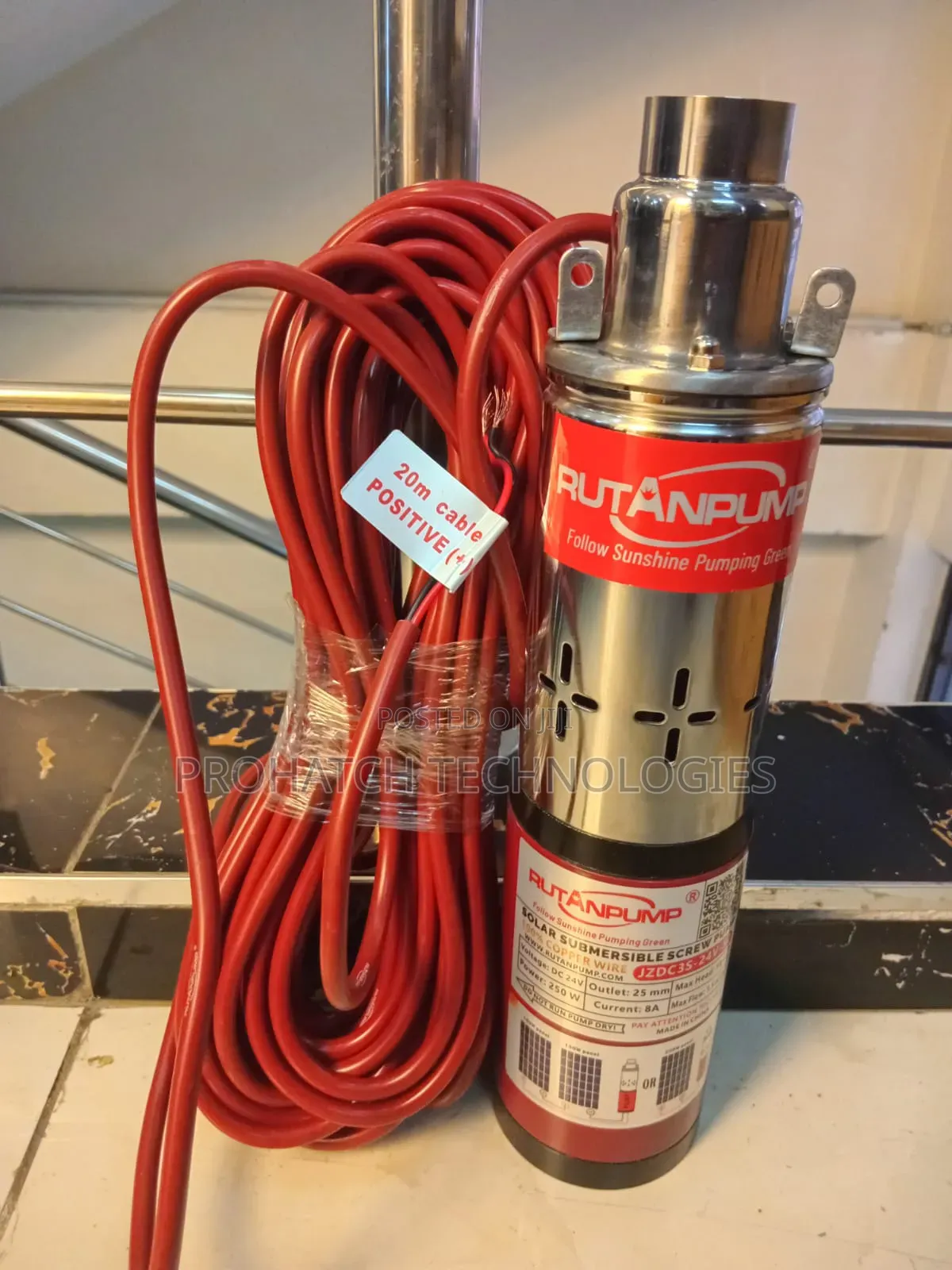 50m Dc Submersible Pump