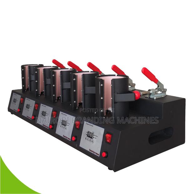 China Sublimation Mug Press 5 in 1 Mug Heat Press Machine