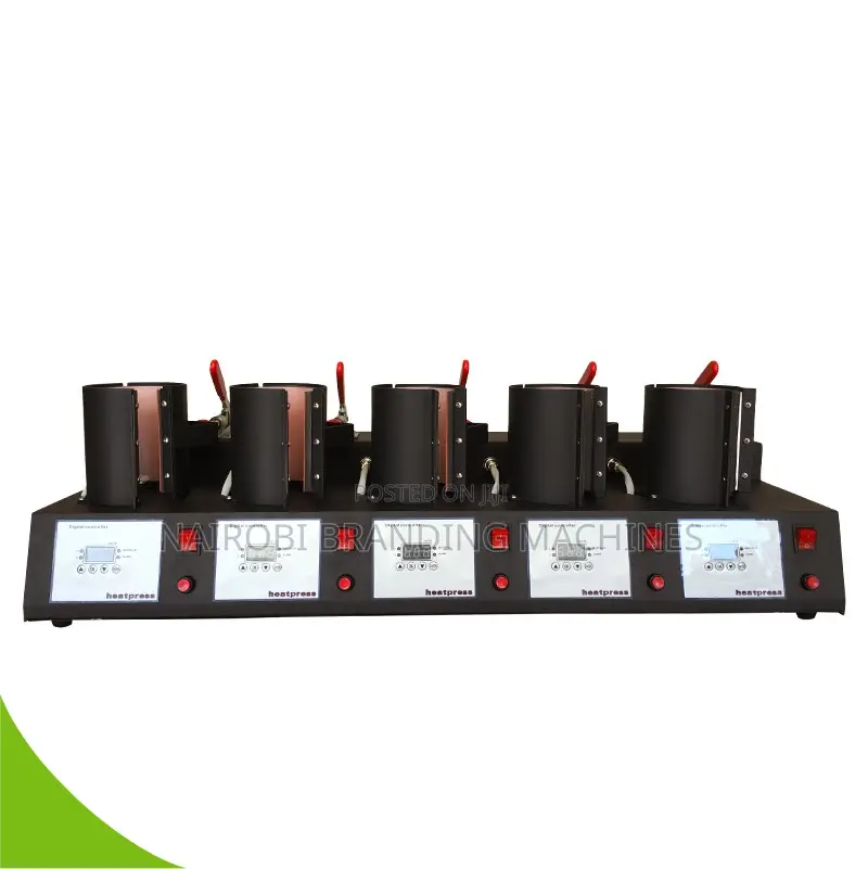 5 Station Mug Heat Press Machine on Sale - Sublimation Heat Transfer