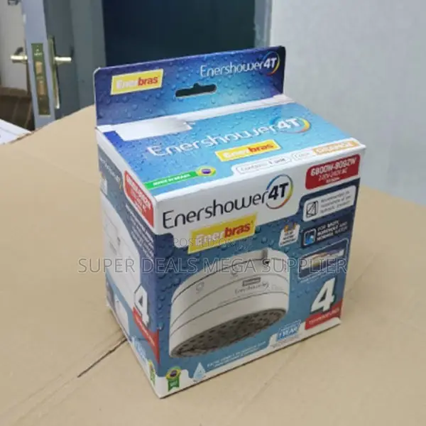 Easy Installation Enerbras Enershower 4t Instant Shower Head