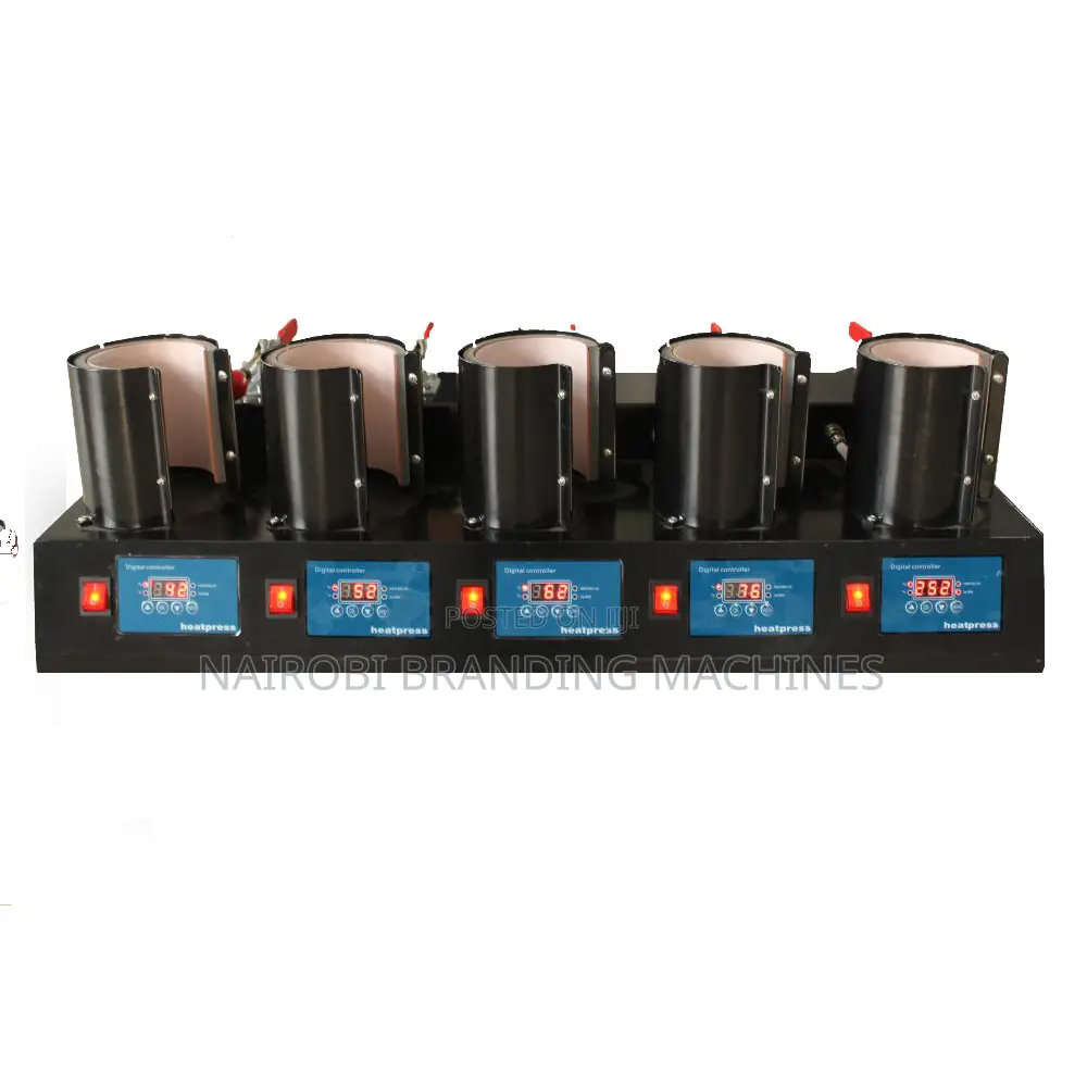 Single Controller 5 in 1 Mug Press Machine Heat Press for Sublimation