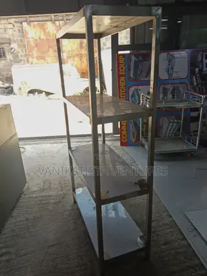 Stainless Steel Kitchen Rack, 4 Tier Rack