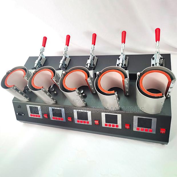 Hot Top Sale Convenient Printing Combo 5in1 Sublimation Mug Heat Press