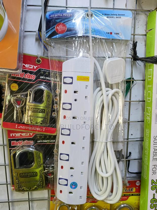 5way Jsb Surge Protector 5m Extension - thumbnail 3
