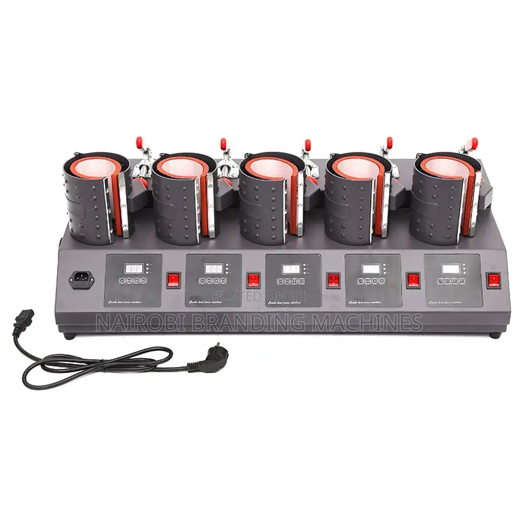 5-in-1 Mug Press Machine Mug Sublimation - Top Grade