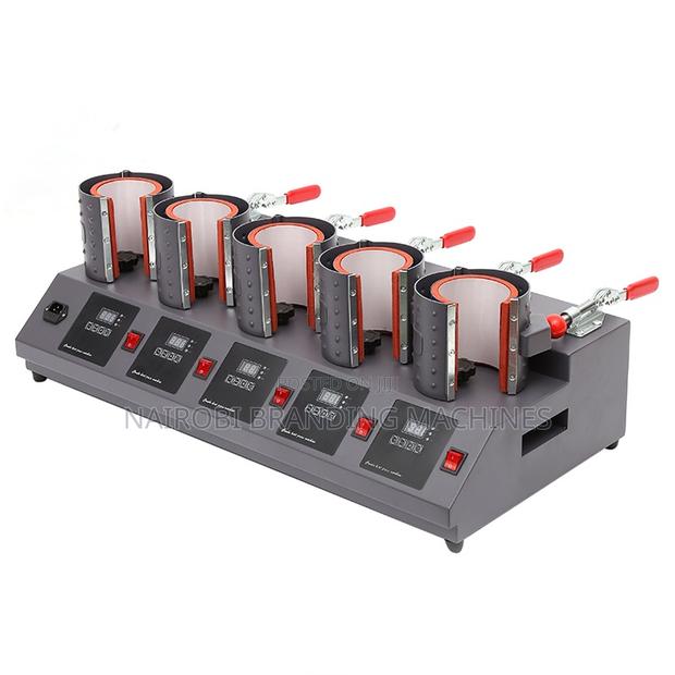 5 in 1 Automatic Semi-Automatic Mug Press Heat Transfer
