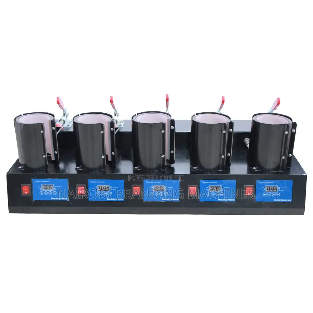 5in1 Manual Grade Sublimation Mug Heat Press Machine