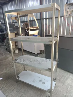 Stainless Steel Storage Rack, 4 Tier Rack